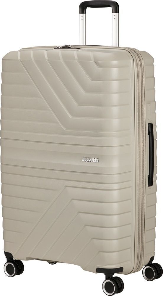 Suitcase American Tourister Flytwist made of polypropylene on 4 wheels MI1*003 Sandstone (large)