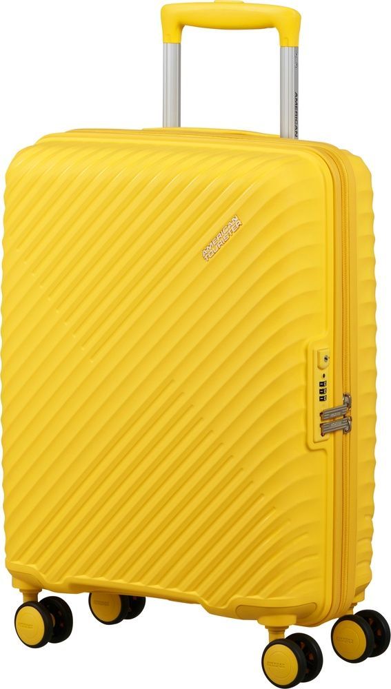 Валіза American Tourister Diablast на 4-х колесах з поліпропілену MK2*001;06 Digital Yellow (мала)