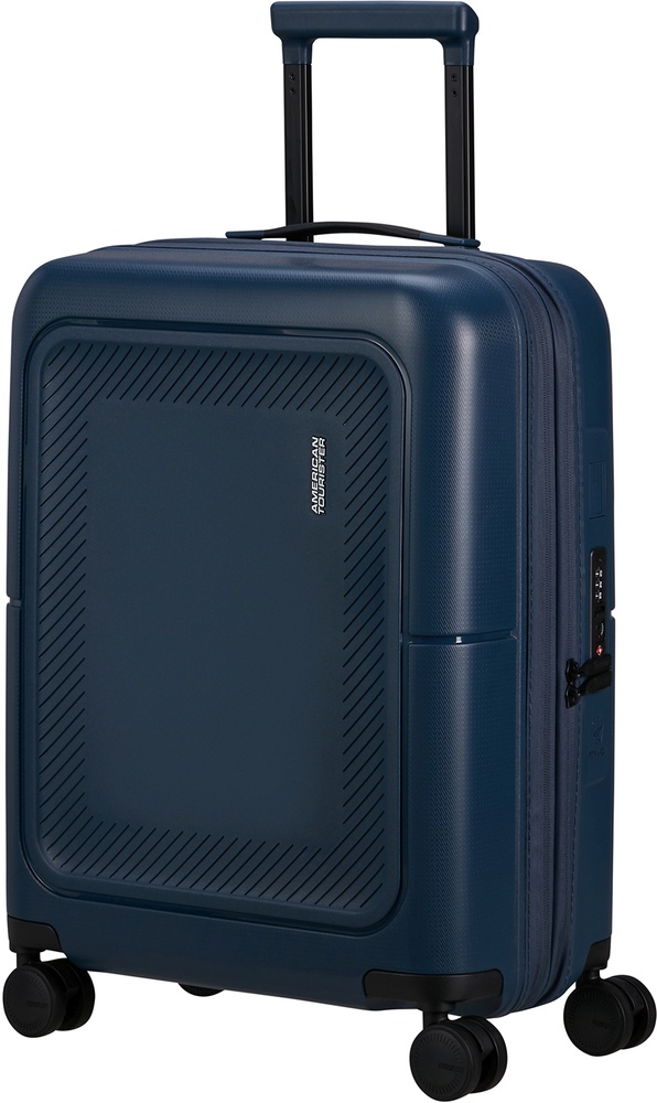 Валіза American Tourister Dashpop із поліпропілену на 4-х колесах MG5*001;11 Midnight Blue (мала)