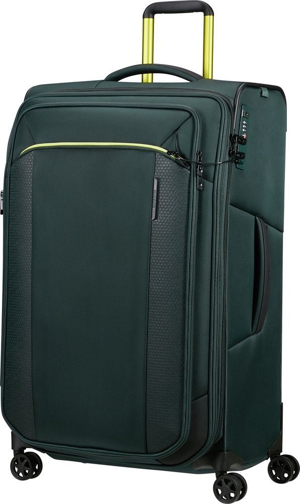 Чемодан Samsonite Respark текстильный на 4-х колесах KJ3*007 Dark Teal (большой)