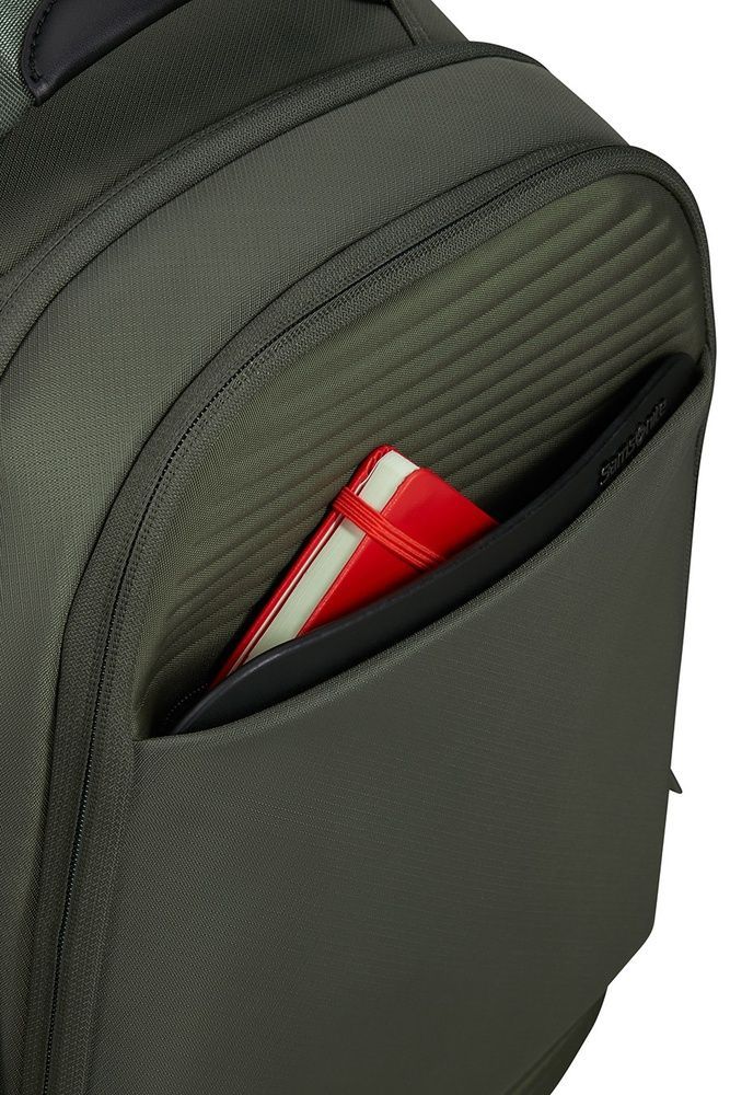Рюкзак Samsonite Paralux з органайзером для кабелів та відділенням для ноутбука до 15,6" KT3*001 Olive