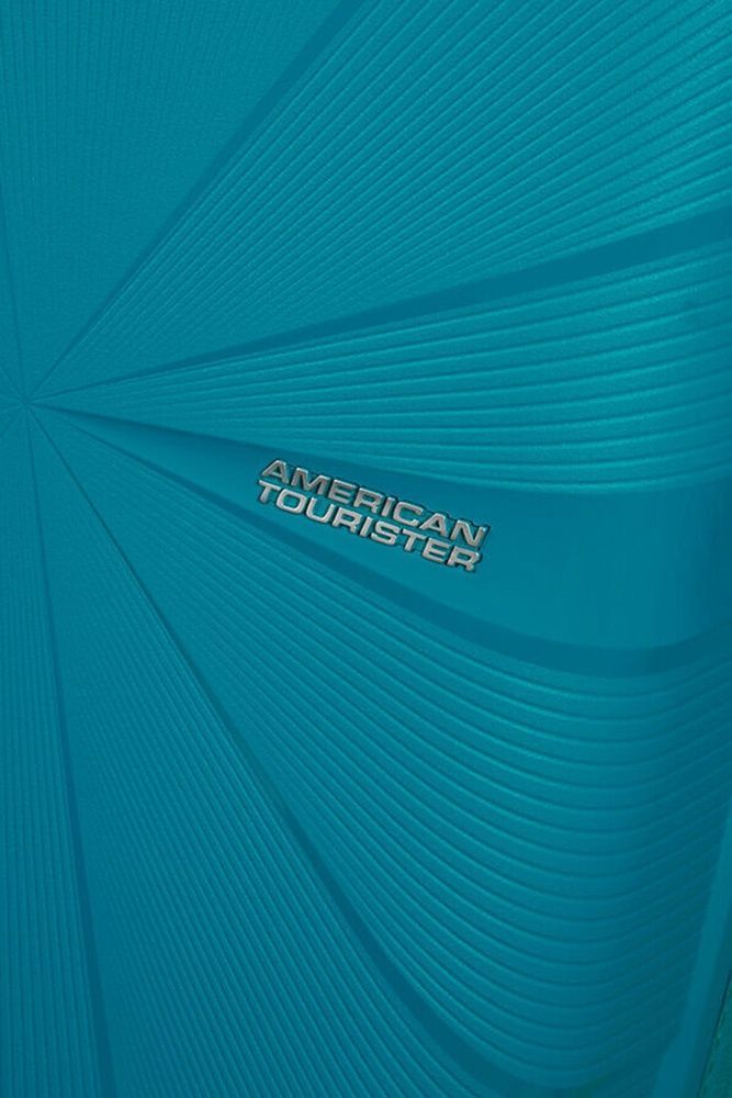 American Tourister Starvibe Ultralight Polypropylene Suitcase on 4 Wheels MD5*003 Verdigris (Medium)