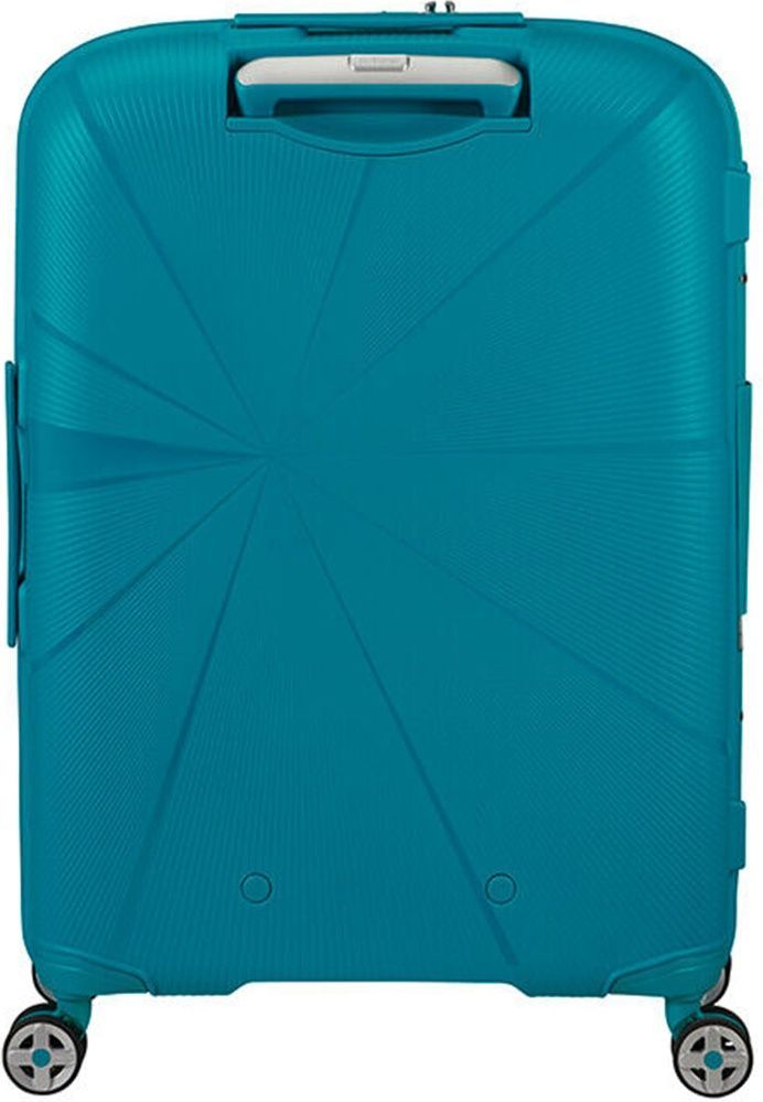 American Tourister Starvibe Ultralight Polypropylene Suitcase on 4 Wheels MD5*003 Verdigris (Medium)
