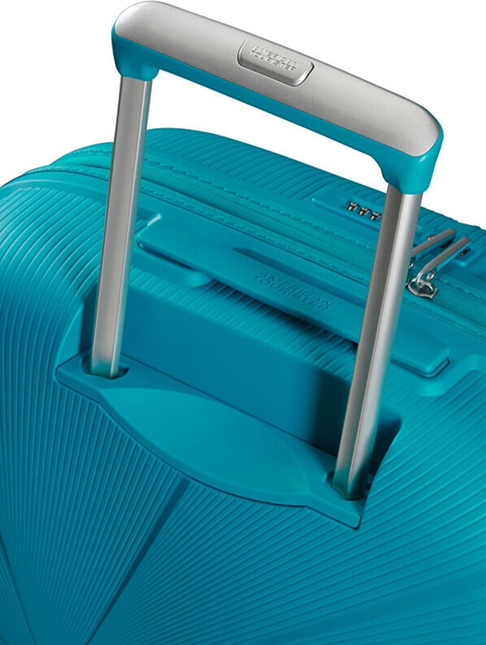 American Tourister Starvibe Ultralight Polypropylene Suitcase on 4 Wheels MD5*003 Verdigris (Medium)