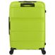 , Medium size, 50-75 liters, 3 to 4 kg, Single, Without extension, With a zipper, Green