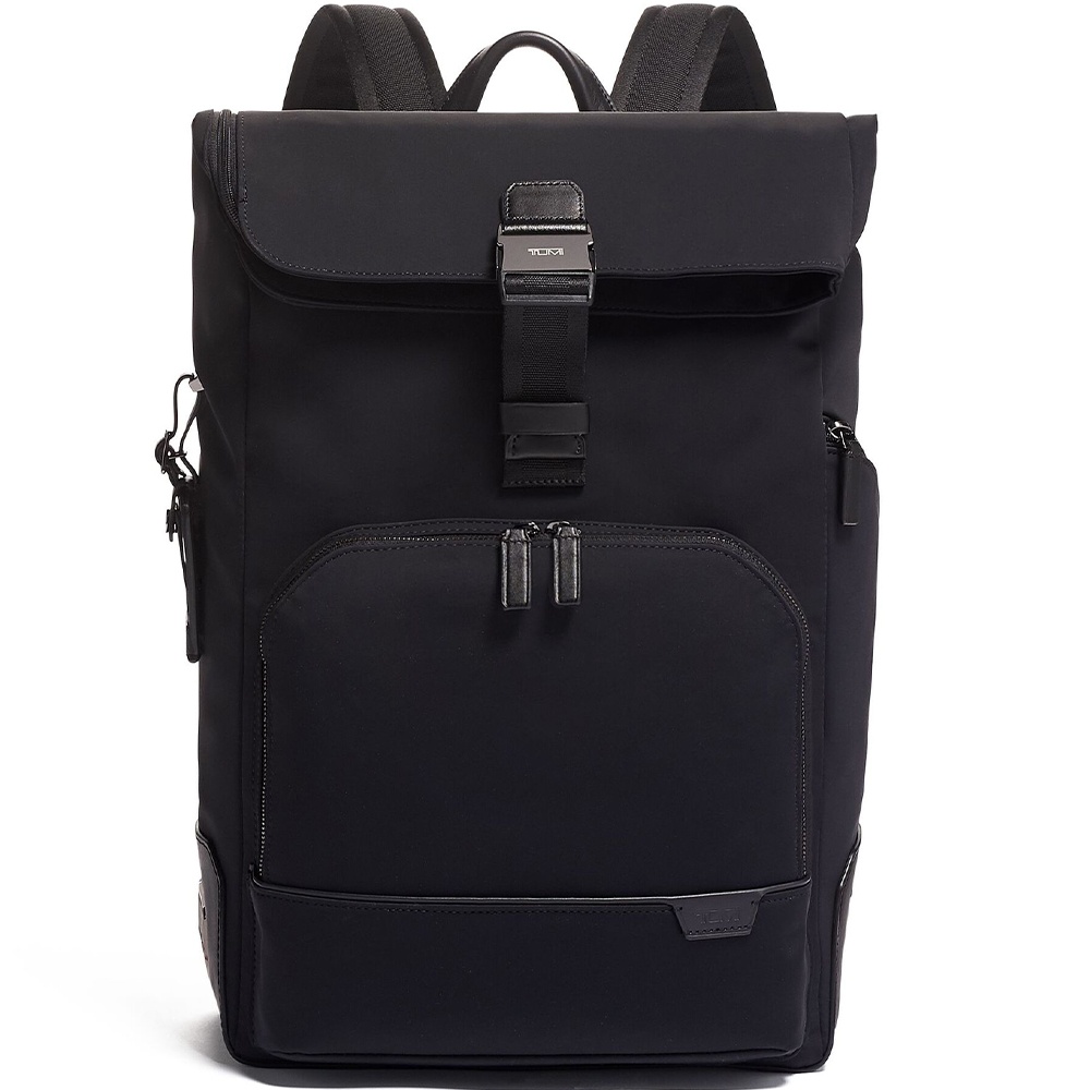 Tumi Harrison Osborn Roll Top Backpack with Laptop Compartments up to 15'' 06602021D Black