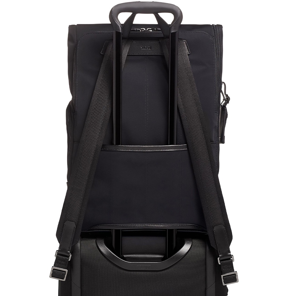 Tumi Harrison Osborn Roll Top Backpack with Laptop Compartments up to 15'' 06602021D Black