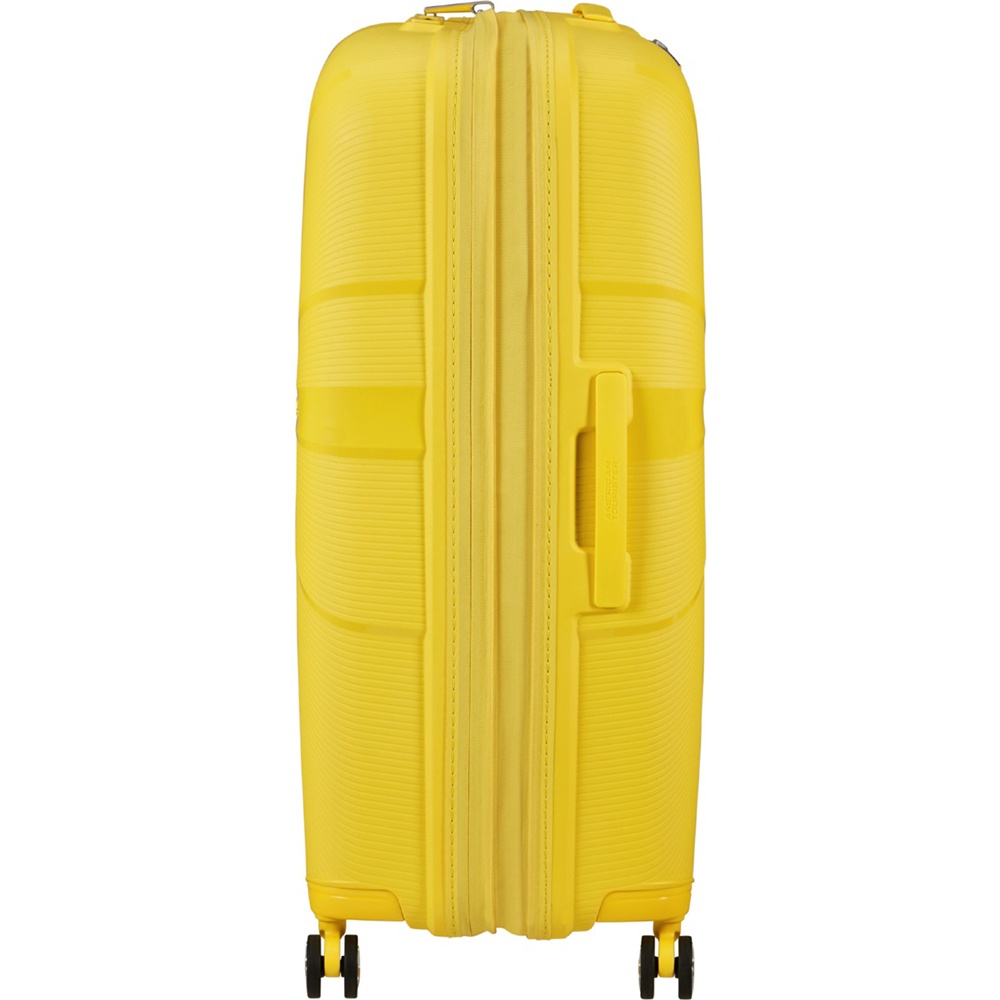 American Tourister Starvibe Ultralight Polypropylene Suitcase on 4 Wheels MD5*004 Electric Lemon (Large)
