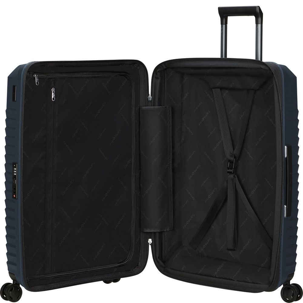 Валіза Samsonite Intuo з поліпропілену на 4-х колесах KL9*003 Blue Nights (велика)