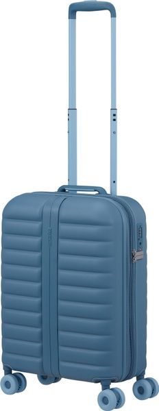 Валіза American Tourister Neovibe із полікарбонату на 4-х колесах MK4*001;01 Steel Blue (мала)