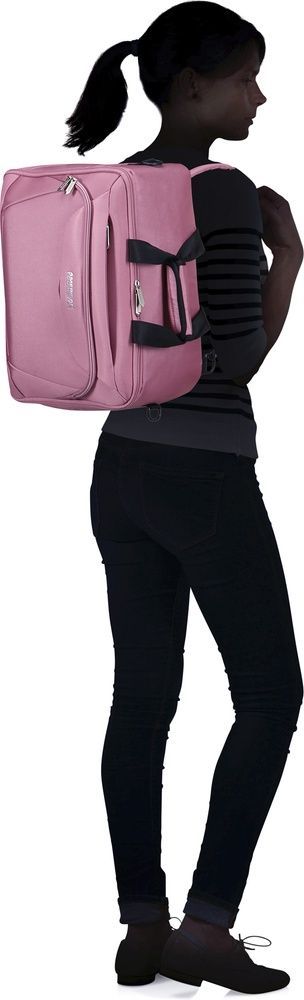 Дорожня сумка-рюкзак American Tourister Summerride текстильна ME7*008;81 Lilas Pink (мала)