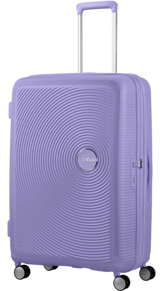 Валіза American Tourister Soundbox із поліпропілена на 4-х колесах 32G*003 Lavender (велика)