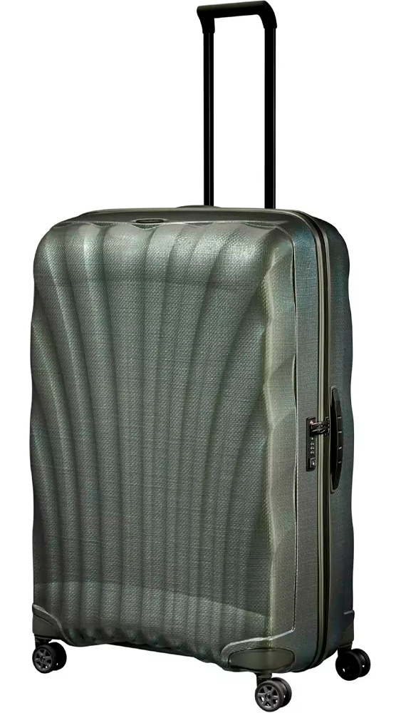 Чемодан Samsonite C-LITE с Curv® на 4-х колесах CS2*006 Mеtallic Green (гигант)