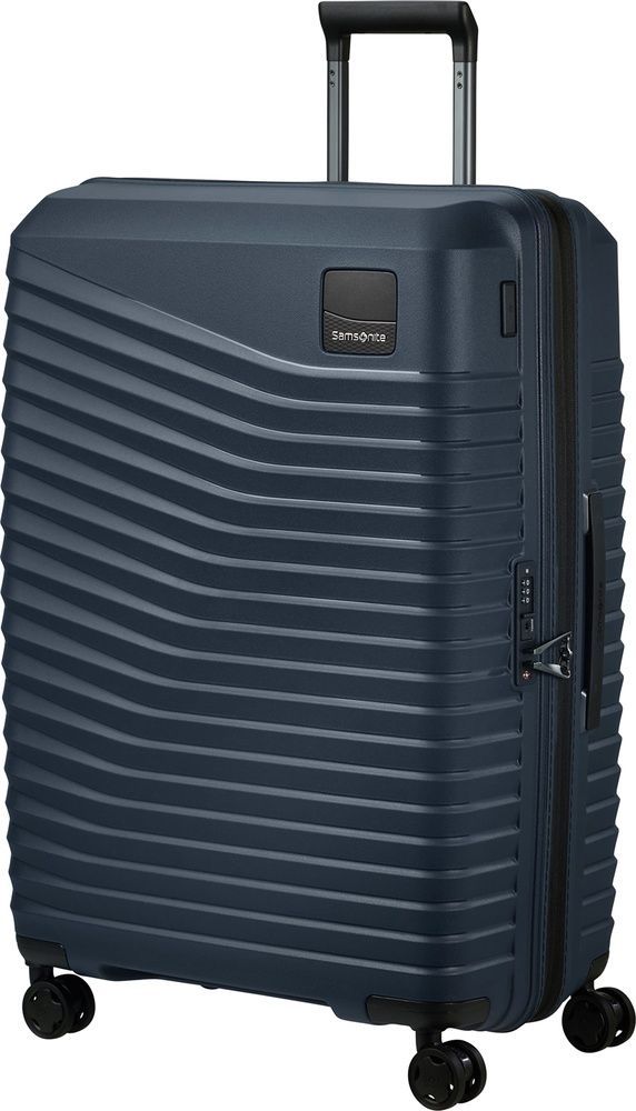 Валіза Samsonite Intuo з поліпропілену на 4-х колесах KL9*003 Blue Nights (велика)