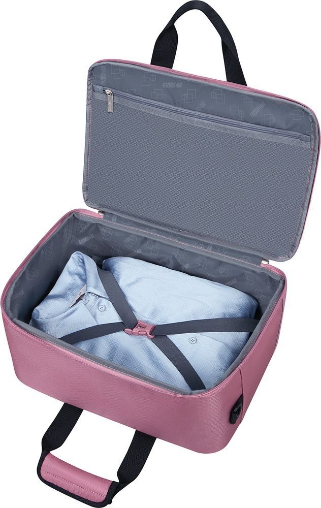 Дорожня сумка-рюкзак American Tourister Summerride текстильна ME7*008;81 Lilas Pink (мала)