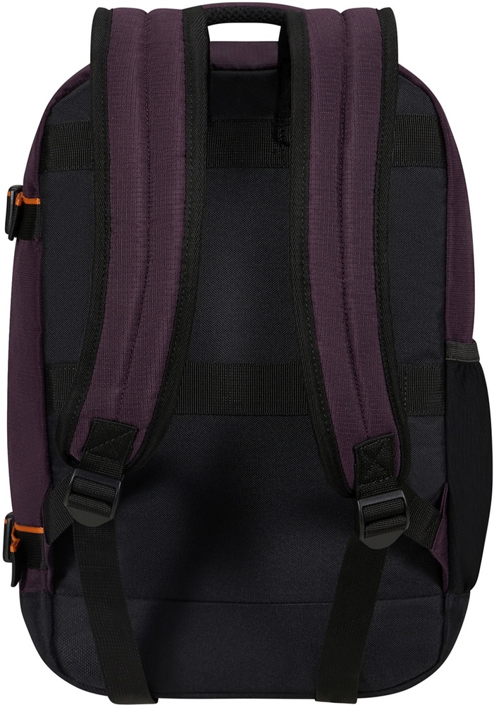 Travel backpack American Tourister Take2Cabin S for hand luggage in Ryanair 91G*004 Dark Plum