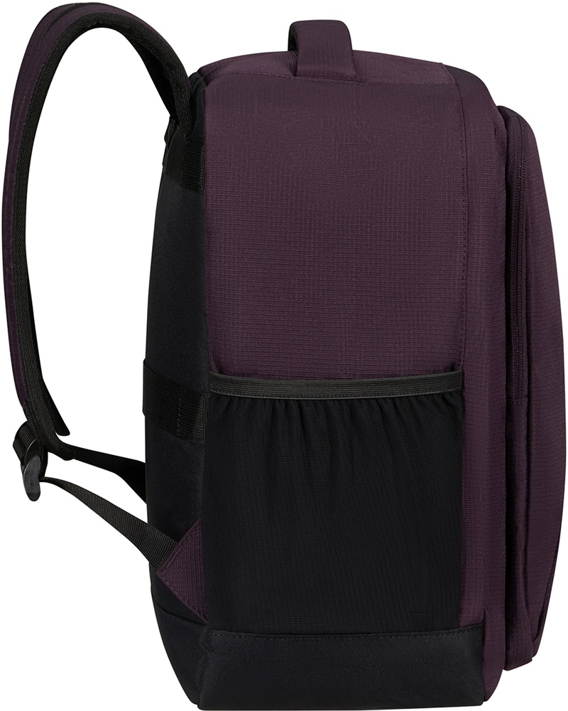 Travel backpack American Tourister Take2Cabin S for hand luggage in Ryanair 91G*004 Dark Plum