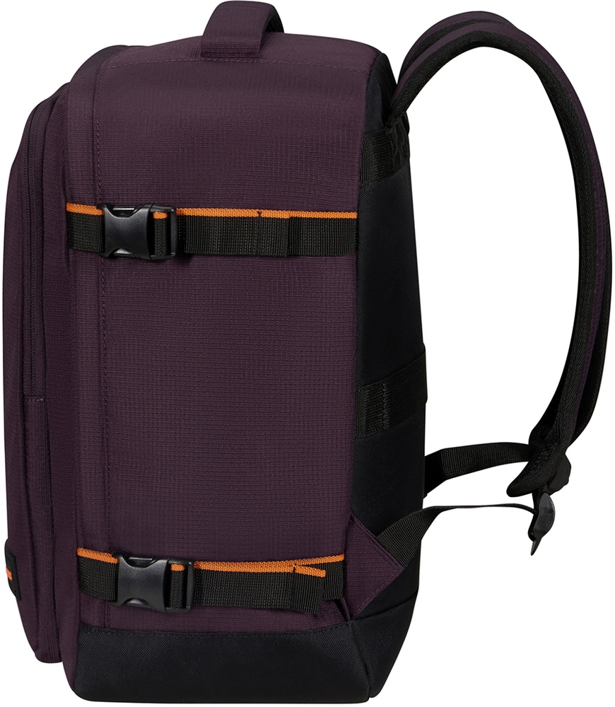 Travel backpack American Tourister Take2Cabin S for hand luggage in Ryanair 91G*004 Dark Plum