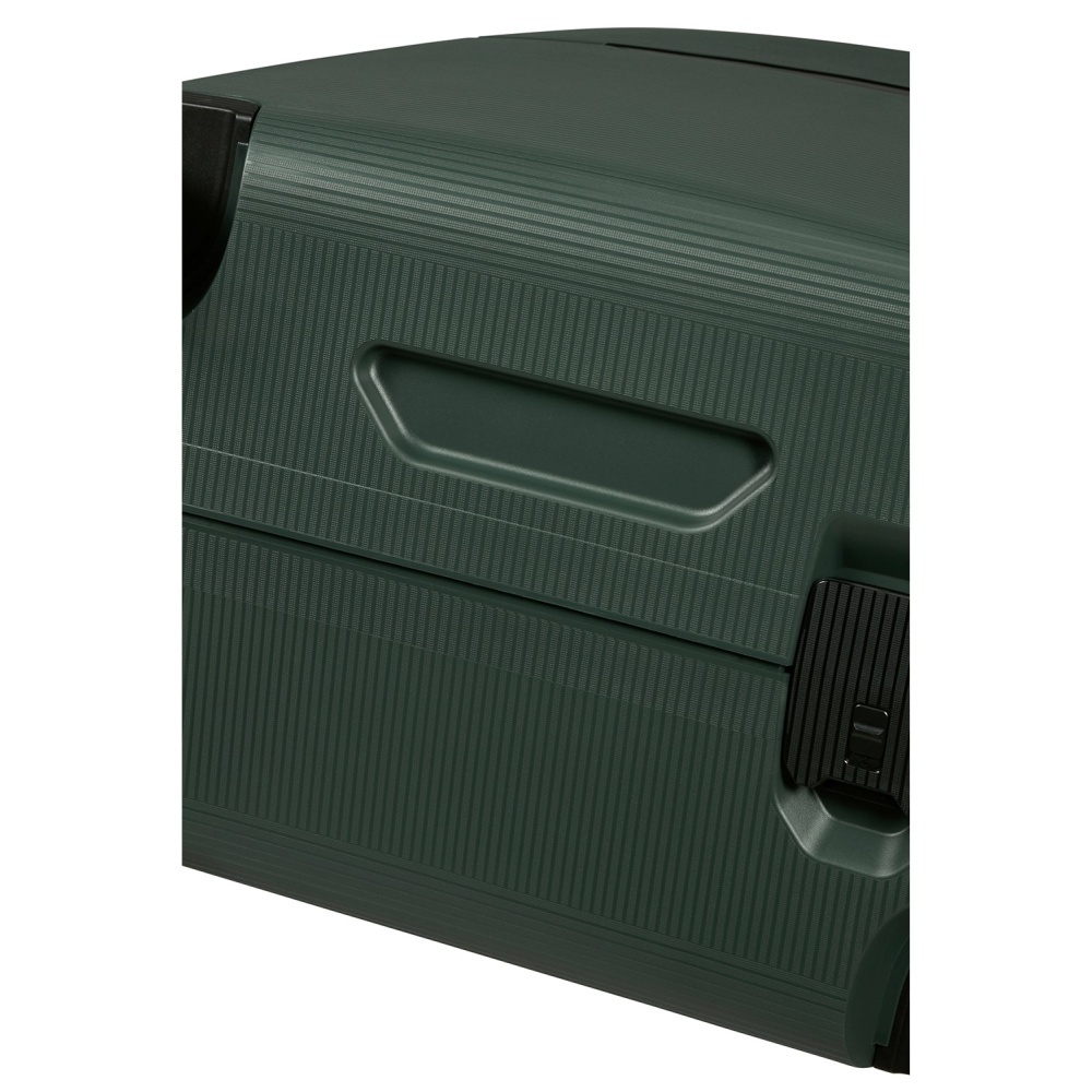 Suitcase Samsonite Magnum Eco made of polypropylene on 4 wheels KH2 * 003 Forest Green (large)