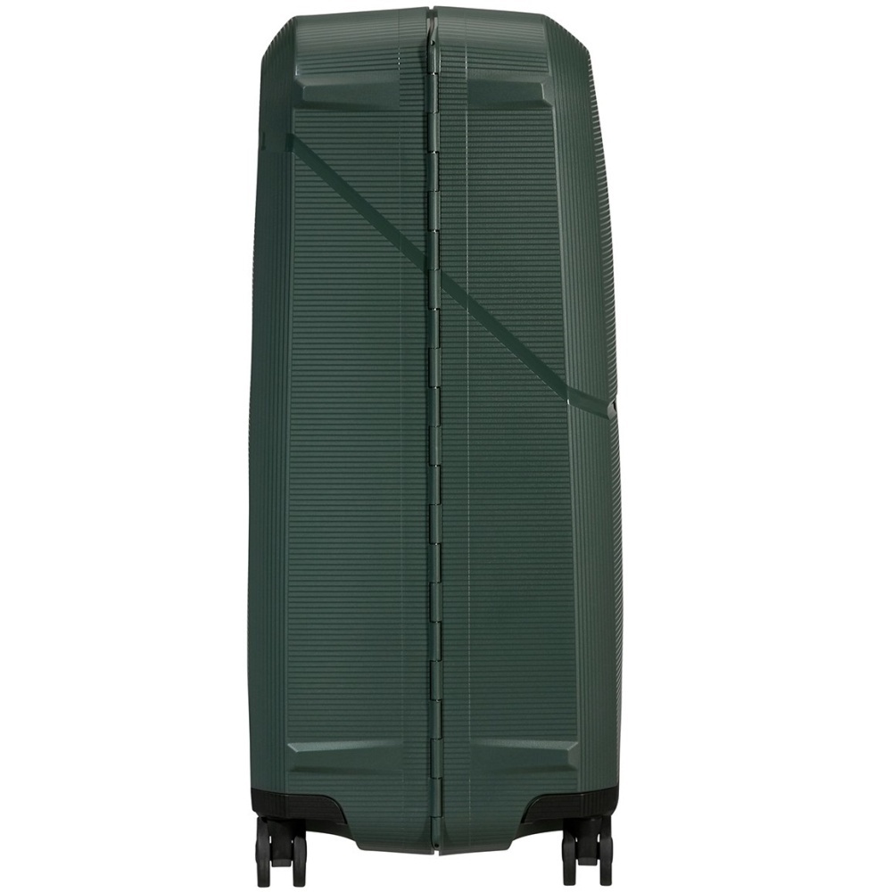 Suitcase Samsonite Magnum Eco made of polypropylene on 4 wheels KH2 * 003 Forest Green (large)