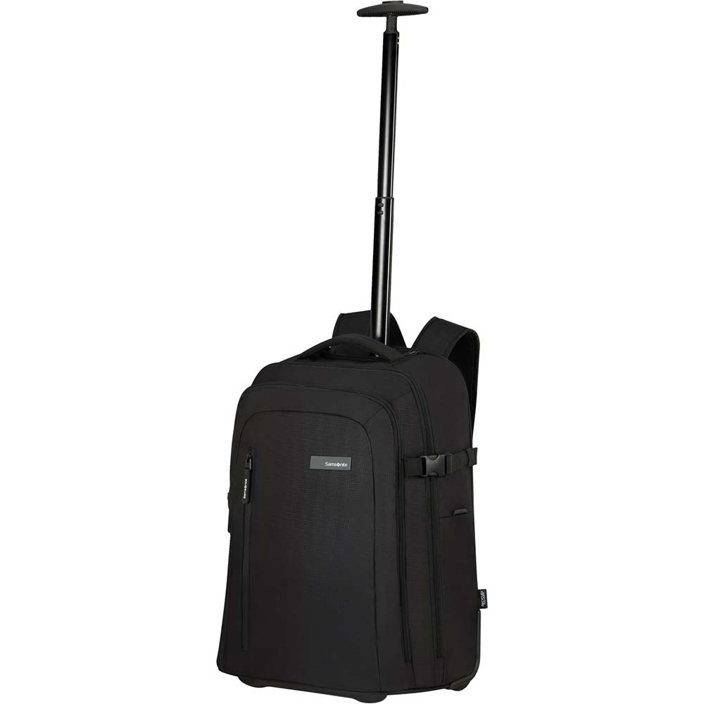 Рюкзак на колесах із відділенням для ноутбука до 17" Samsonite Roader KJ2*005 Deep Black