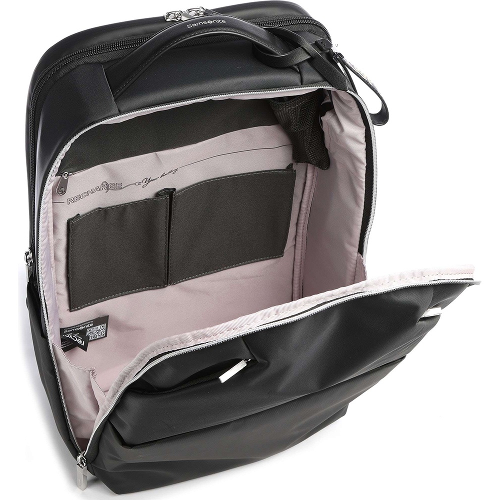 Рюкзак жіночий повсякденний з відділенням для ноутбука до 15.6" Samsonite Workationist KI9*007 Black