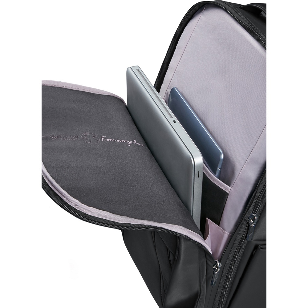 Рюкзак жіночий повсякденний з відділенням для ноутбука до 15.6" Samsonite Workationist KI9*007 Black