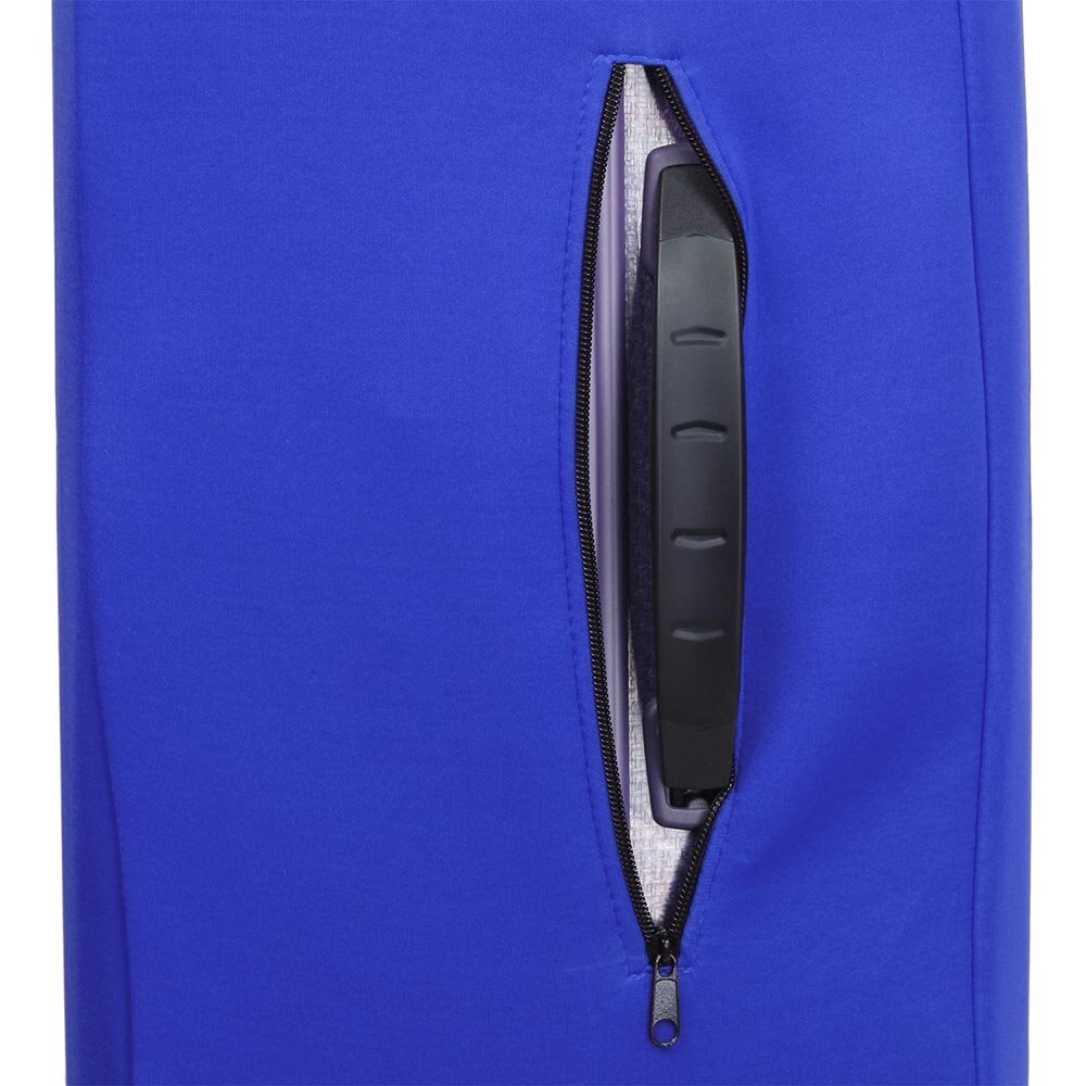 Universal protective cover for a large suitcase 8001-34 electrician (bright blue)