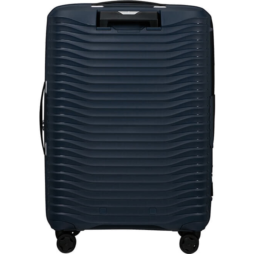 Suitcase Samsonite Upscape made of polypropylene on 4 wheels KJ1*002 Blue Nights (medium)
