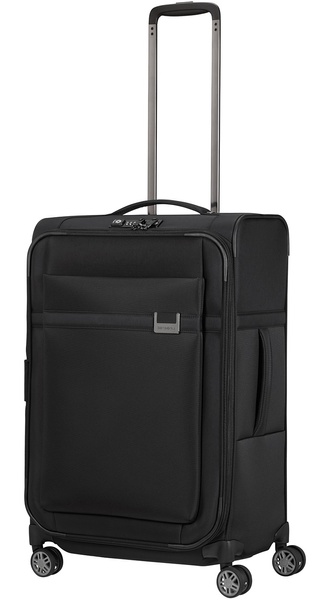 Suitcase Samsonite Airea textile on 4 wheels KE0*005 Black (medium)