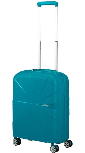 Ультралегка валіза American Tourister Starvibe із поліпропилена на 4-х колесах MD5*002 Verdigris (мала)
