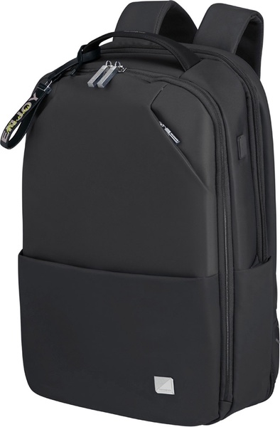 Daily backpack for women with laptop compartment up to 15.6" Samsonite Workationist KI9*007 Black