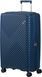 Suitcase American Tourister Diablast on 4 wheels made of polypropylene MK2*003;01 Darkwave Blue (large)