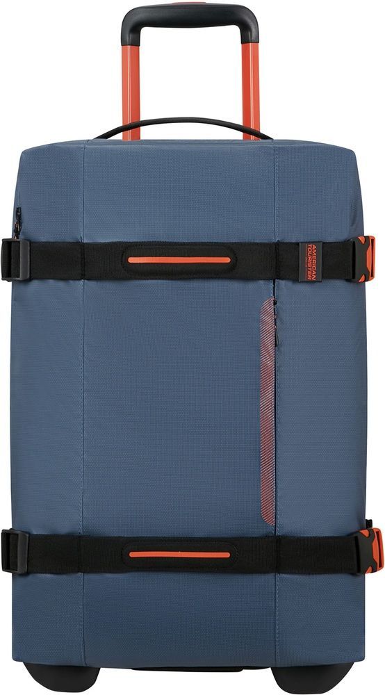 Travel bag with moisture impregnation on 2 wheels American Tourister Urban Track S MD1*201;31 LMTD Navy/Orange (small)