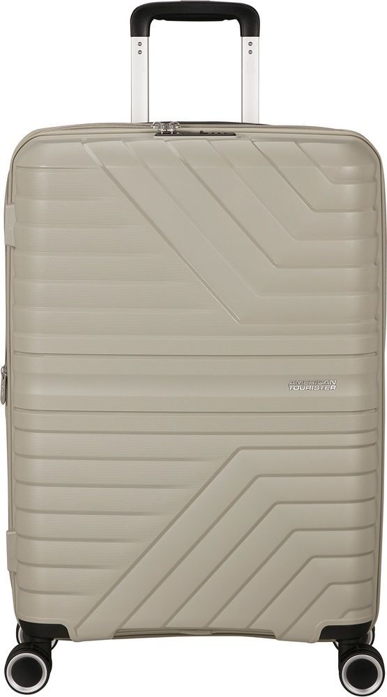 Валіза American Tourister Flytwist із поліпропілену на 4-х колесах MI1*002 Sandstone (середня)