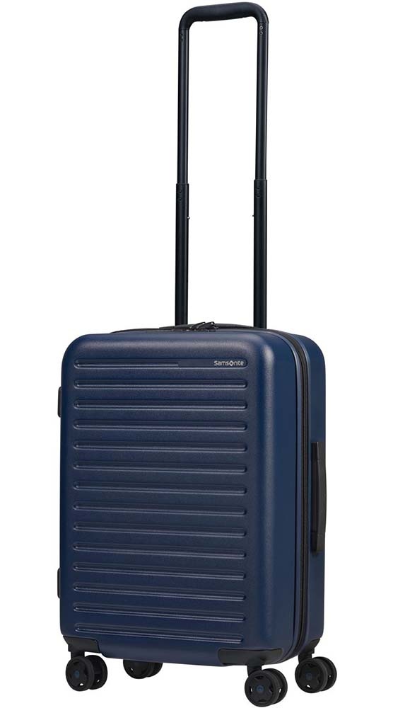 Suitcase Samsonite StackD made of Macrolon polycarbonate on 4 wheels KF1 * 001 Navy (small)