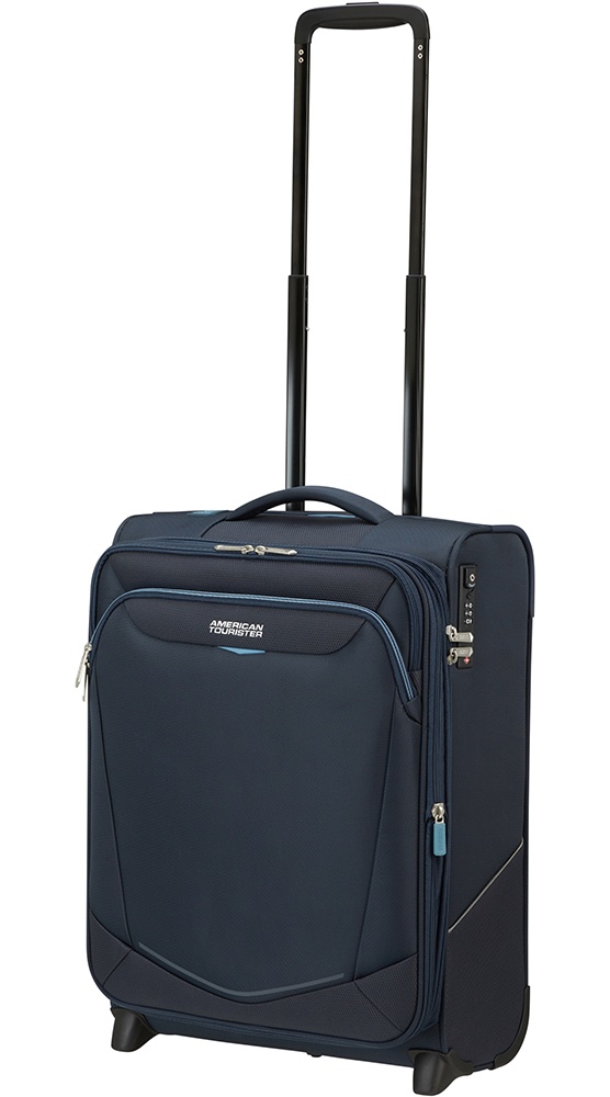 Чемодан American Tourister Summerride текстильный на 2-х колесах ME7*003;41 Navy (малый)