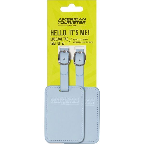 Set of address tags American Tourister Ta MF3*002;61 Neptune Blue (2 pcs)