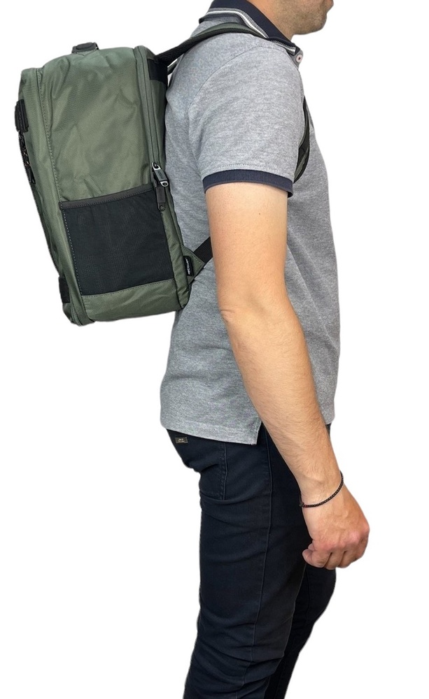 Рюкзак для путешествий с отделением для ноутбука до 14" American Tourister Urban Track MD1*005 Dark Khaki