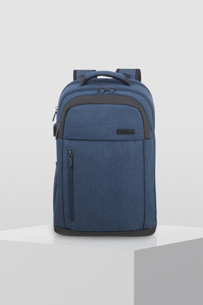 Рюкзак повседневный с отделением для ноутбука до 15,6" American Tourister Urban Groove USB Laptop Backpack 24G*029 Dark Navy