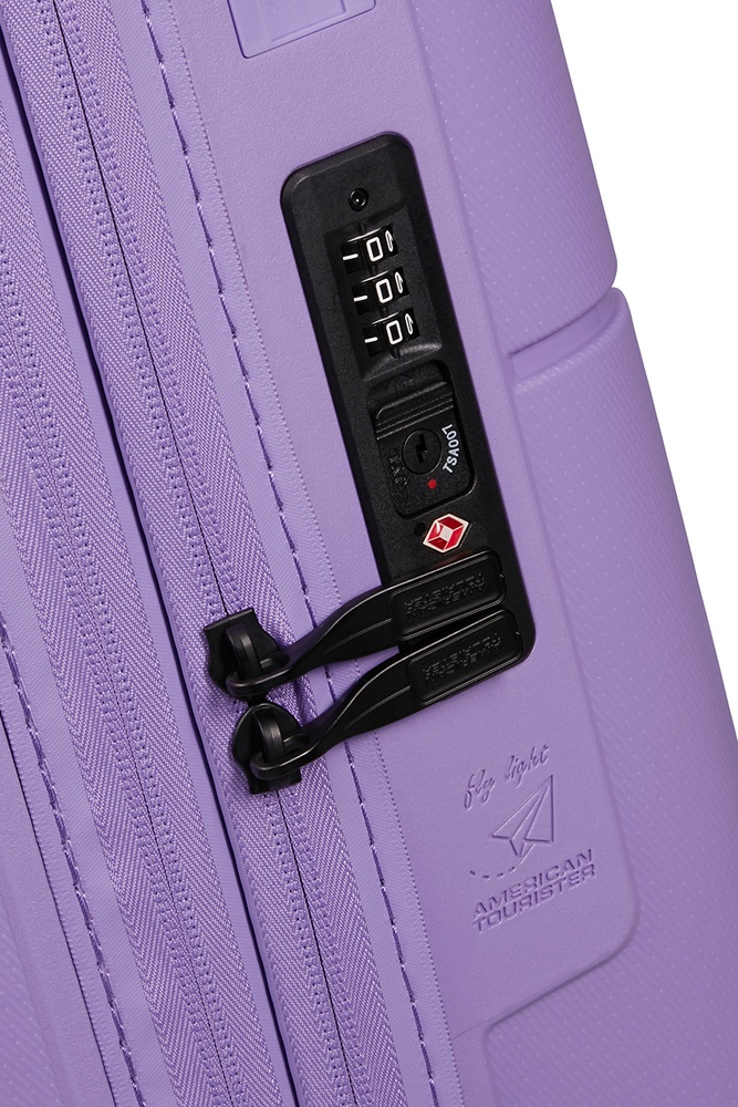 American Tourister Dashpop polypropylene suitcase on 4 wheels MG5*001;91 Violet Purple (small)