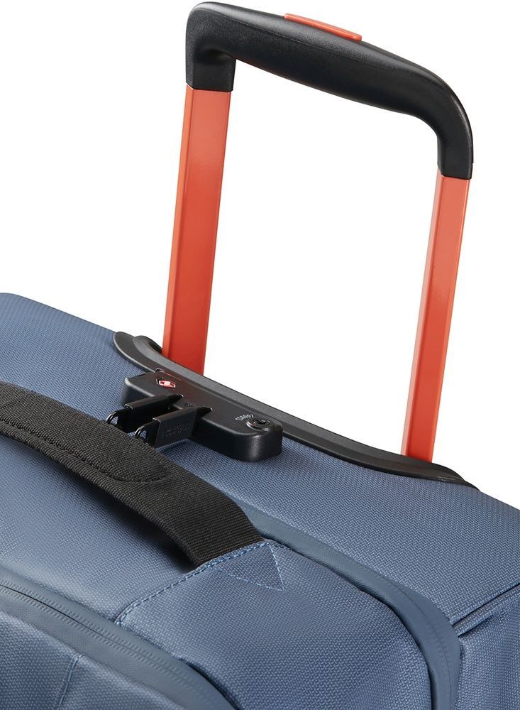 Travel bag with moisture impregnation on 2 wheels American Tourister Urban Track S MD1*201;31 LMTD Navy/Orange (small)