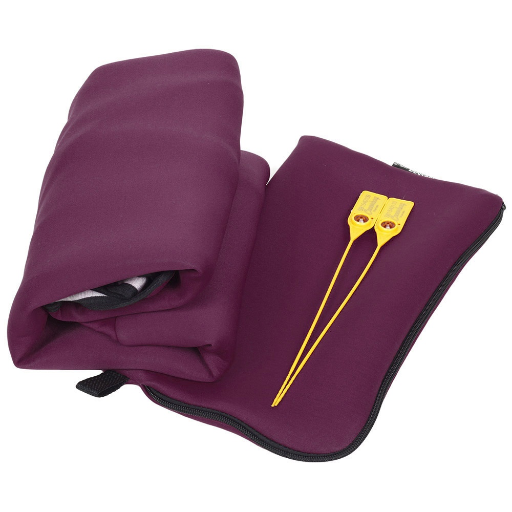 Universal Protective Case for Small Suitcase 9003-46 Plum Burgundy