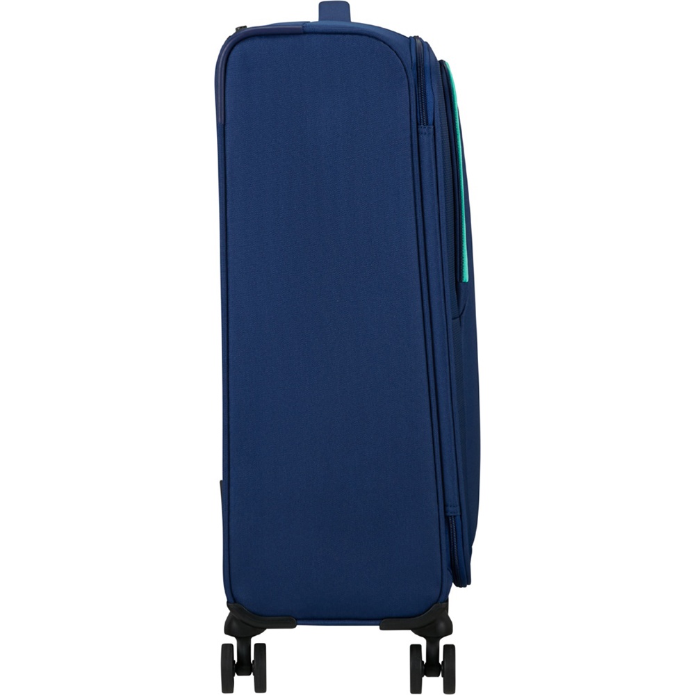 Suitcase American Tourister Sea Seeker textile on 4 wheels MD7*002;41 Combat Navy (medium)