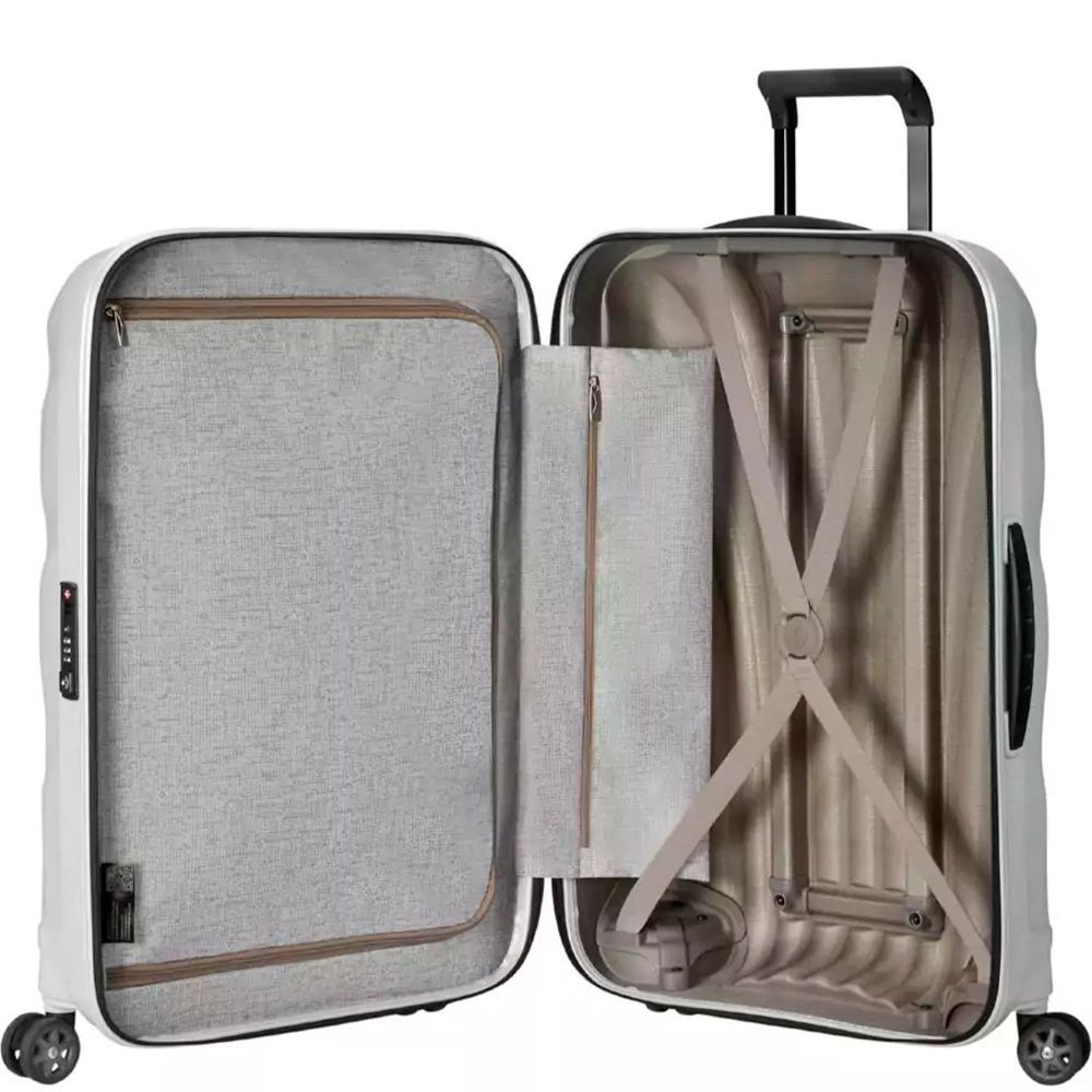 Валіза Samsonite C-LITE з Curv&reg; на 4-х колесах CS2*003 White (середня)