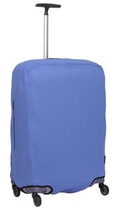 Универсальный защитный чехол для большого чемодана 8001-33 перламутровый джинс