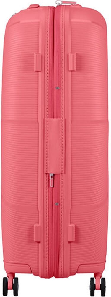 Ультралегка валіза American Tourister Starvibe із поліпропилена на 4-х колесах MD5*004 Sun Kissed Coral (велика)