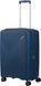 Suitcase American Tourister Diablast on 4 wheels made of polypropylene MK2*002;01 Darkwave Blue (medium)