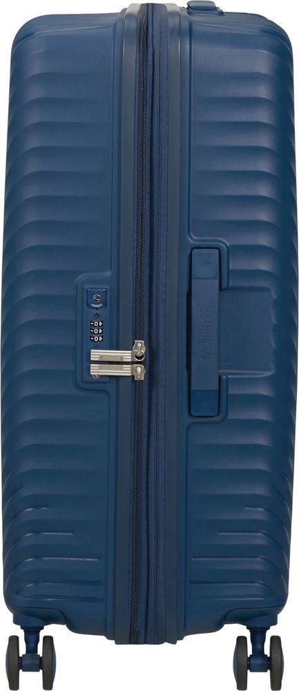 Suitcase American Tourister Diablast on 4 wheels made of polypropylene MK2*002;01 Darkwave Blue (medium)