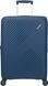 Suitcase American Tourister Diablast on 4 wheels made of polypropylene MK2*002;01 Darkwave Blue (medium)